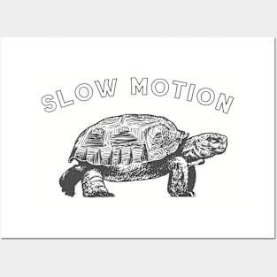 slow motion (the thurtle) Posters and Art